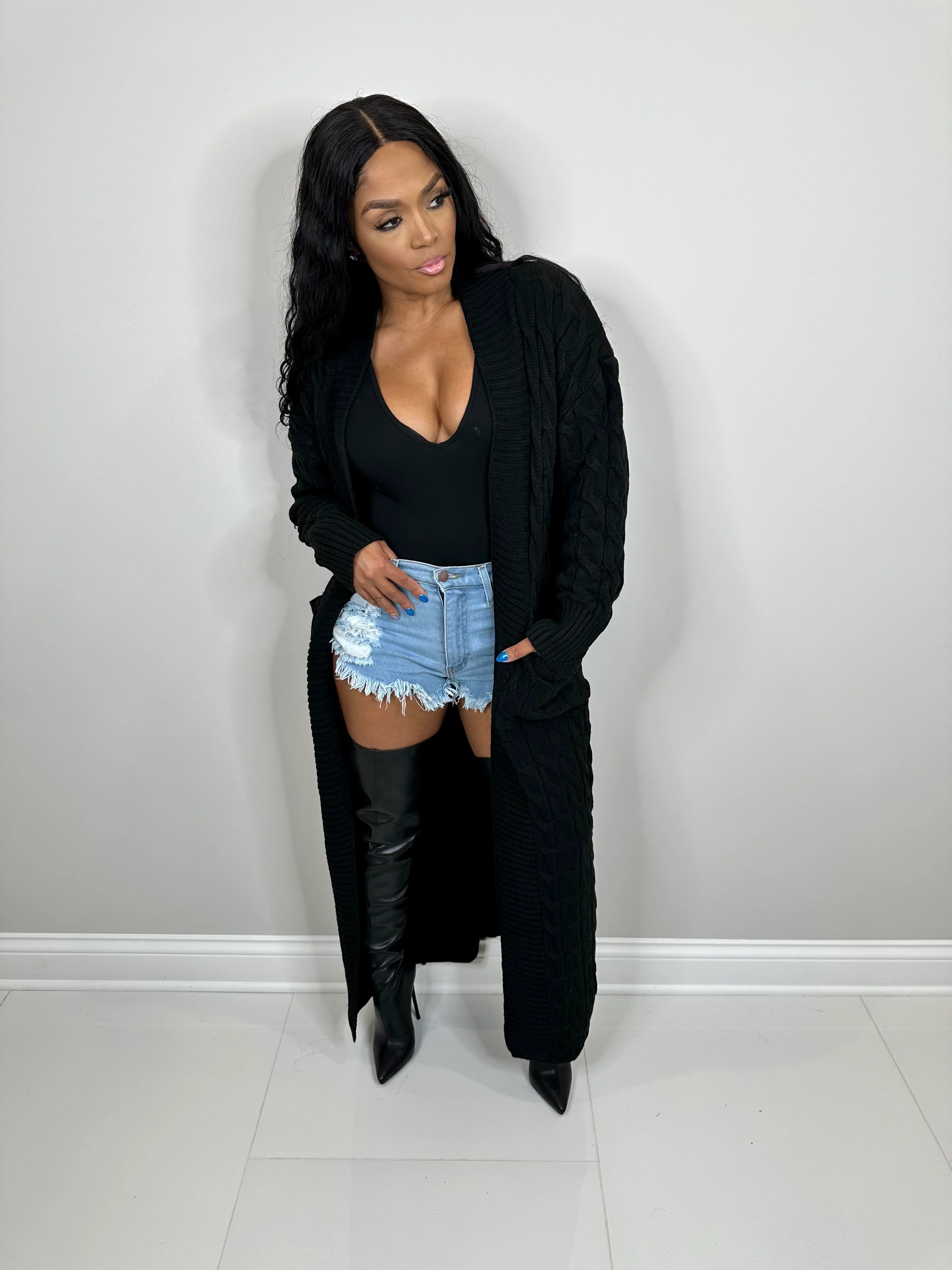 I'm A Stay Cozy Cardigan - Image 16