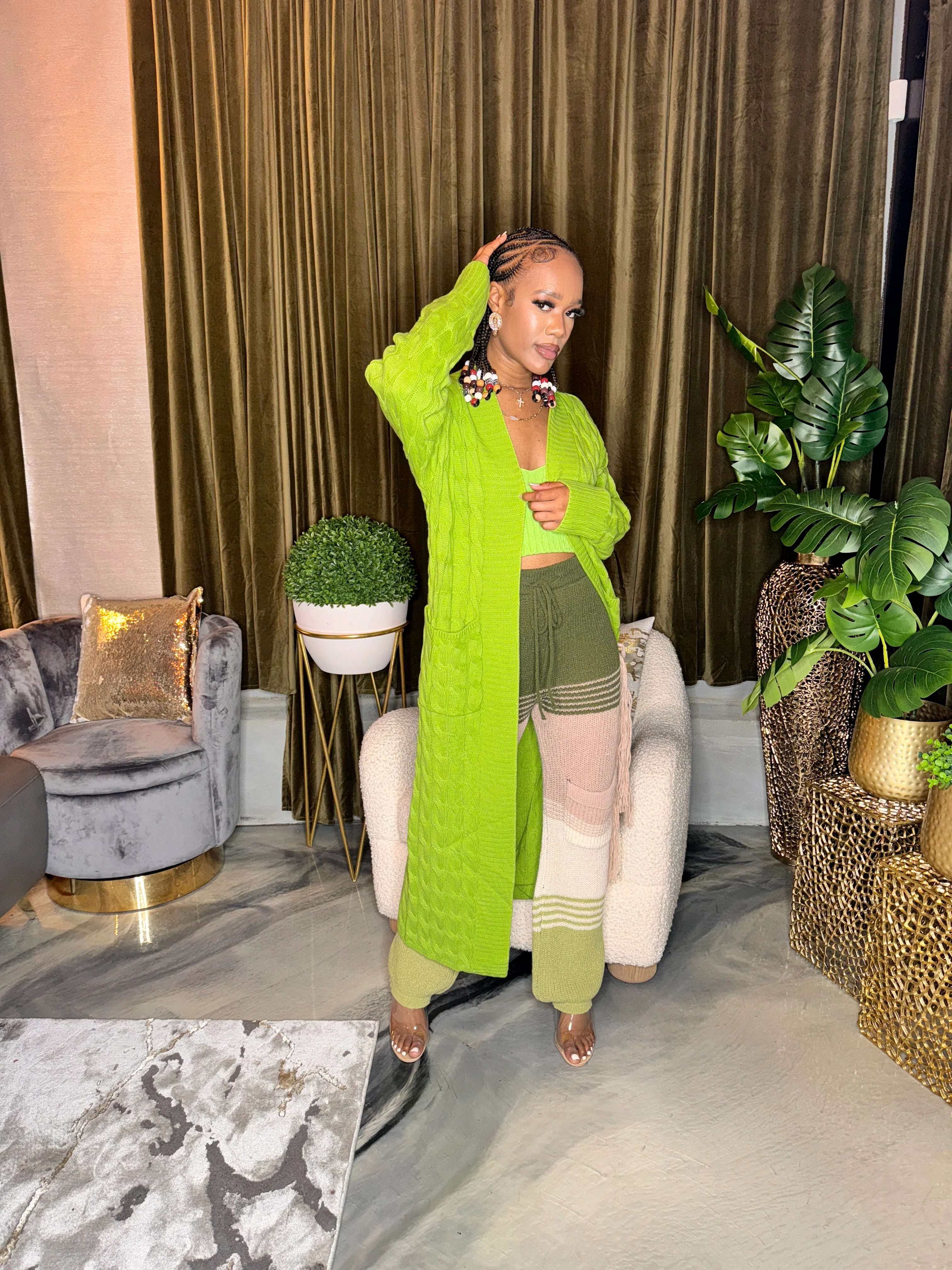 I'm A Stay Cozy Cardigan - Image 17