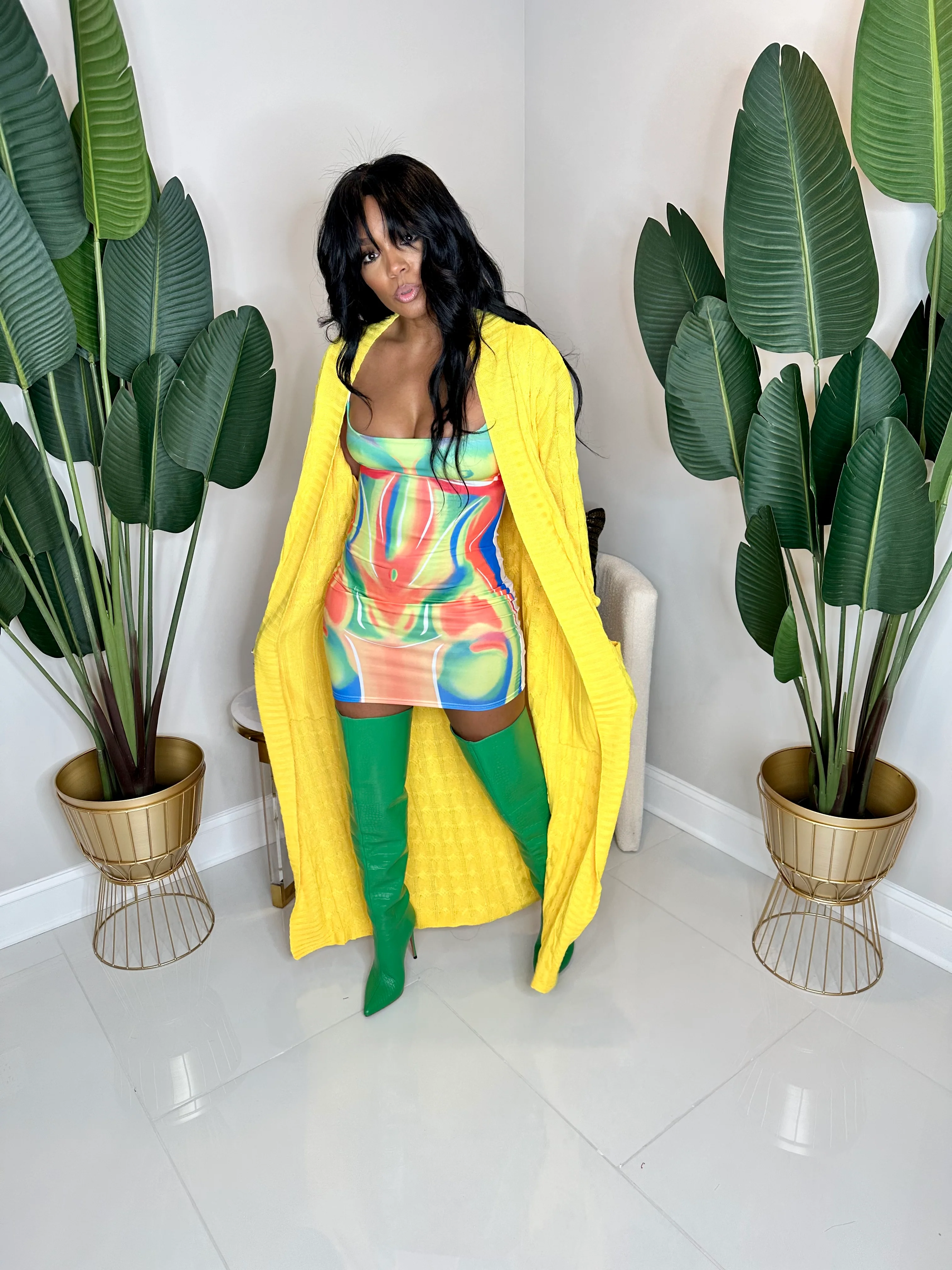 I'm A Stay Cozy Cardigan - Image 3