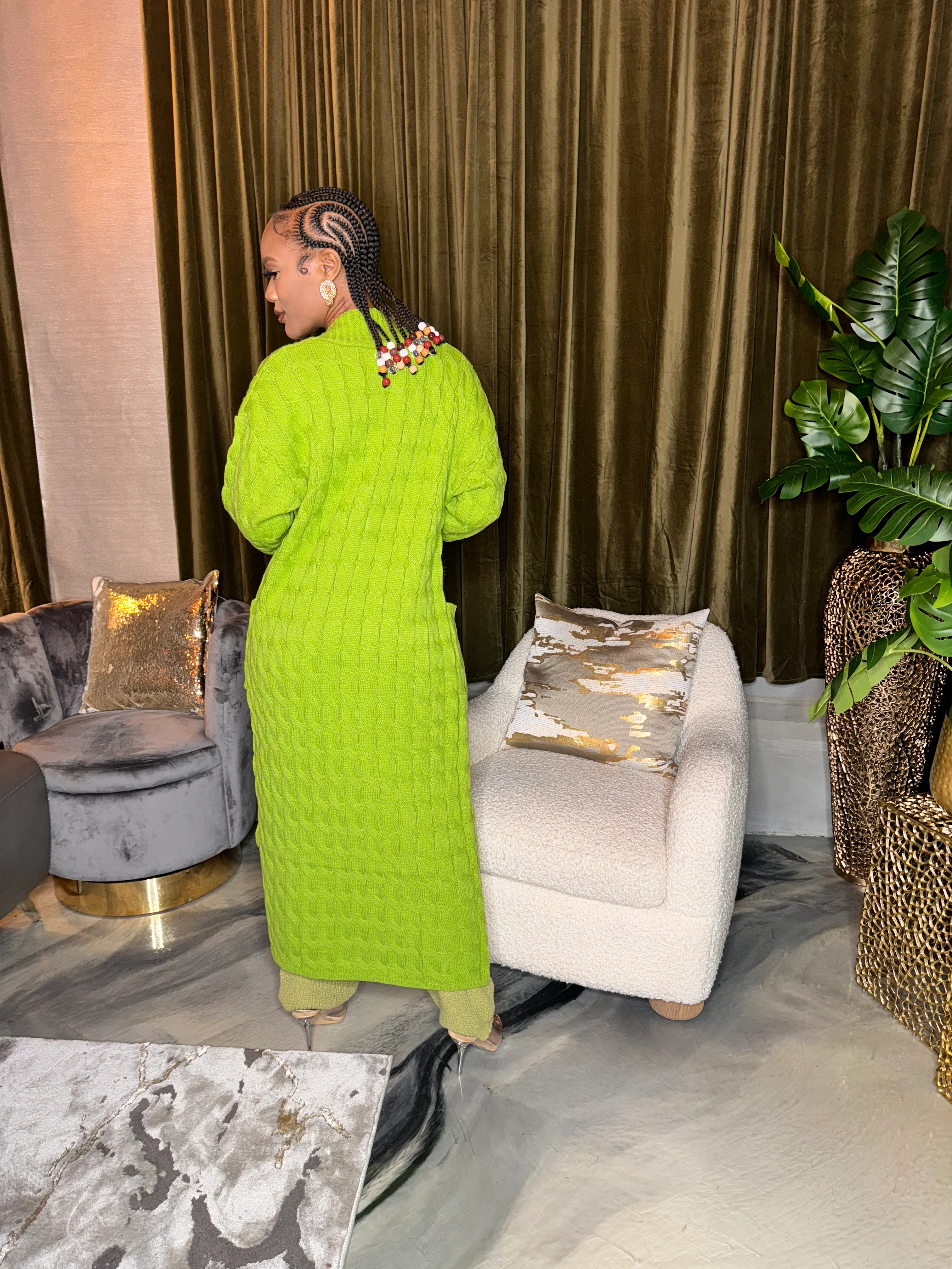 I'm A Stay Cozy Cardigan - Image 4