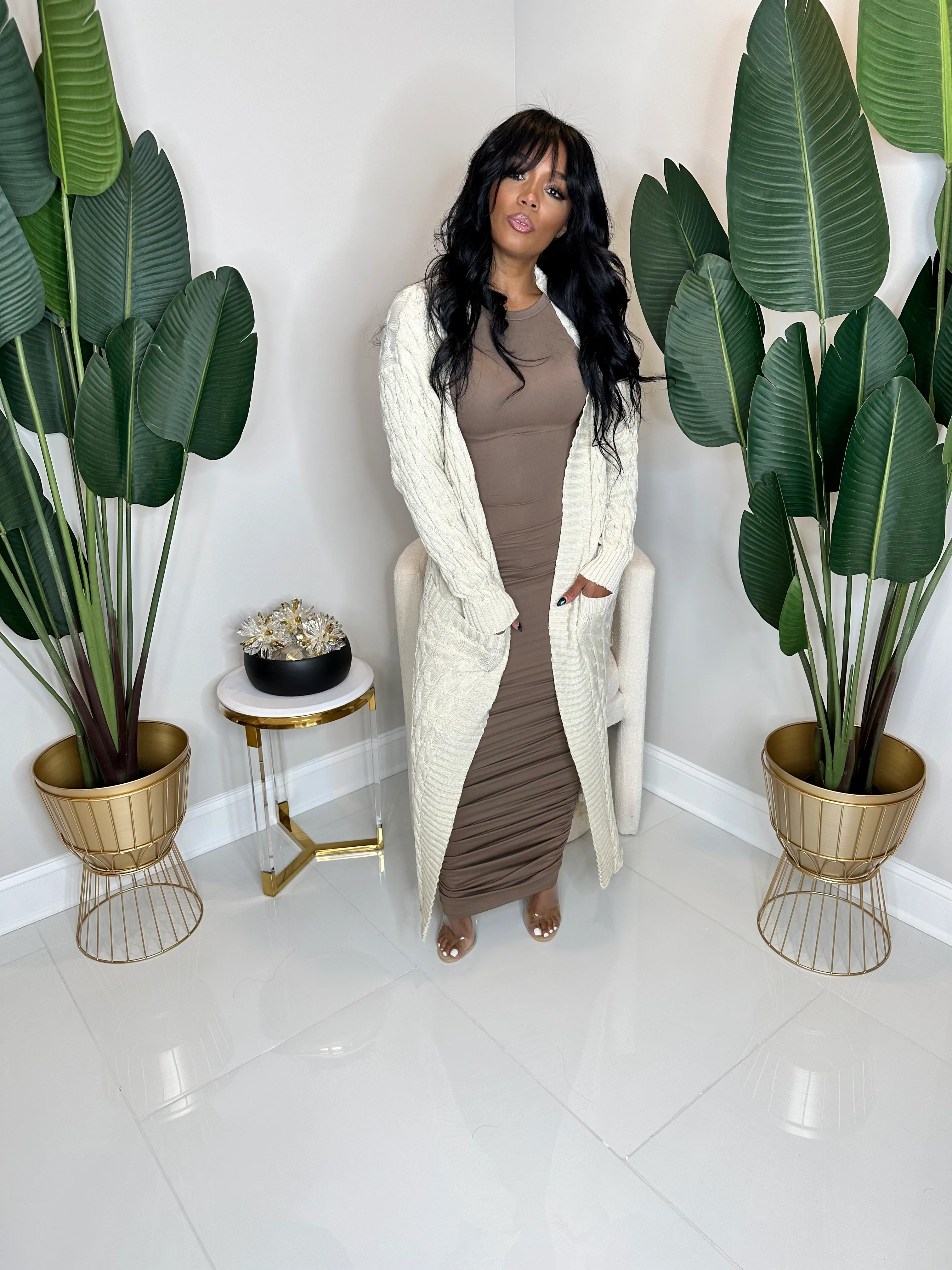 I'm A Stay Cozy Cardigan - Image 5