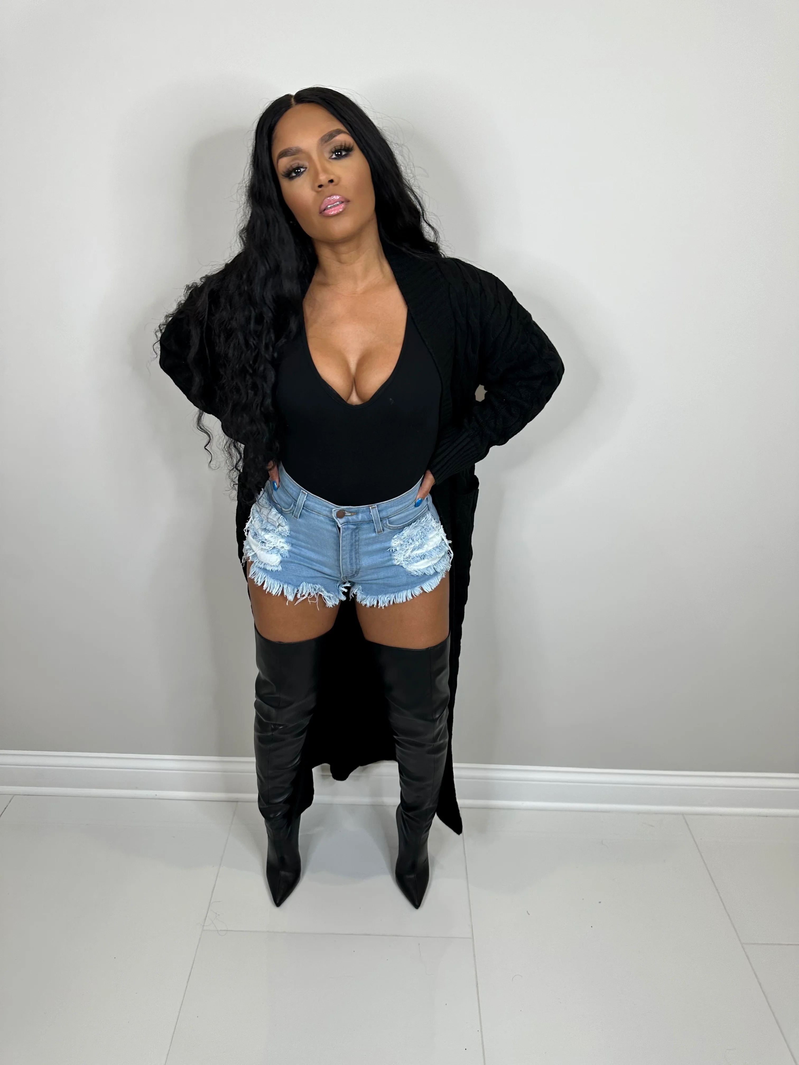 I'm A Stay Cozy Cardigan - Image 6