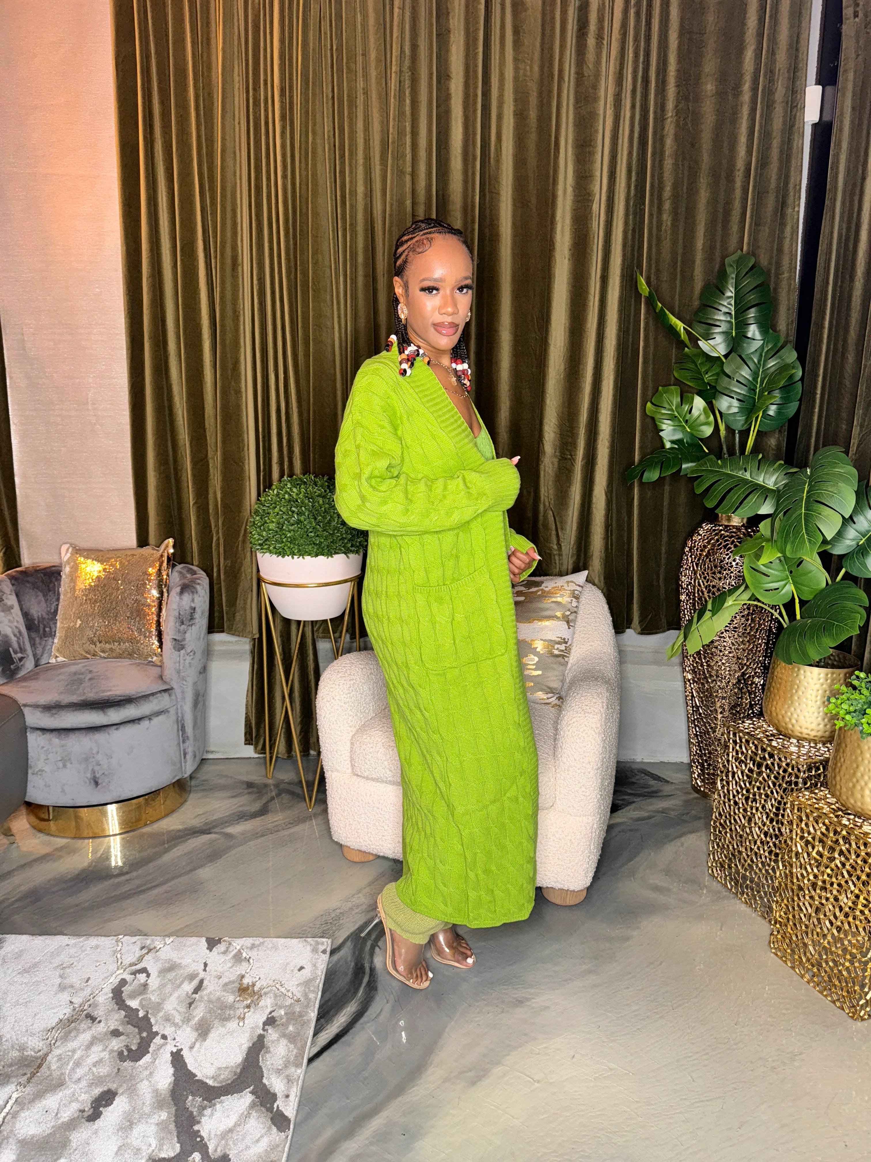 I'm A Stay Cozy Cardigan - Image 7