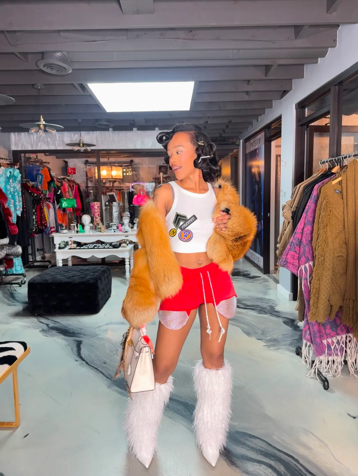 Mongolian Fur Boots - Image 3