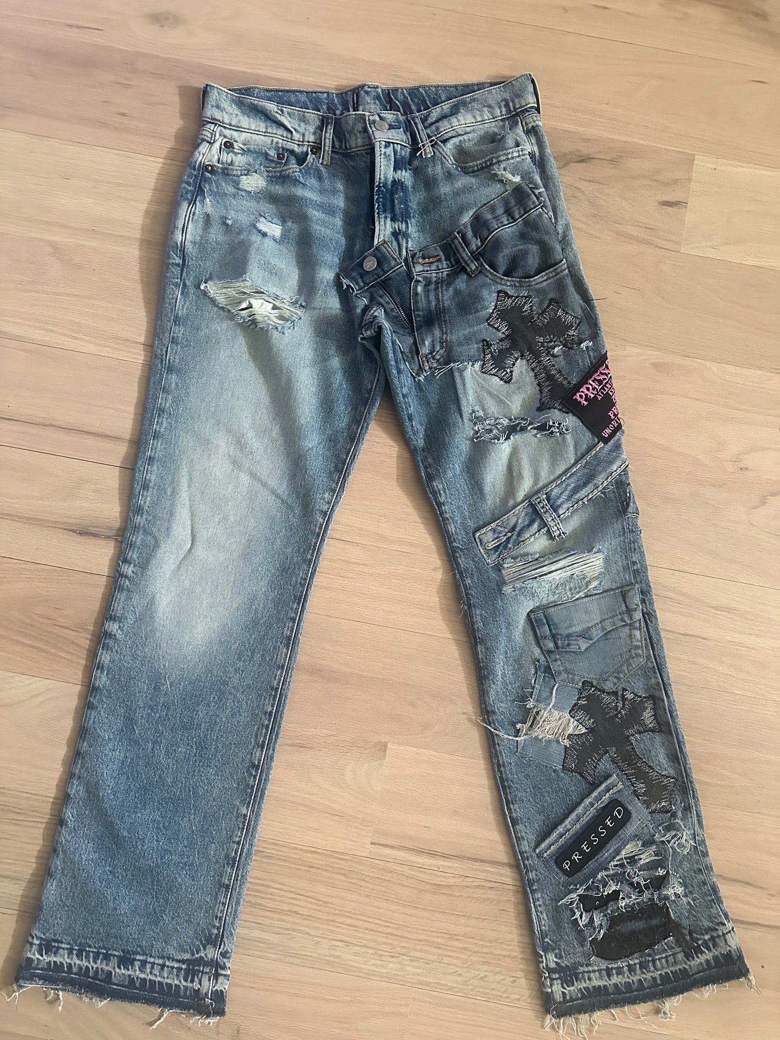 Never Cross Me Out Jeans - Image 4