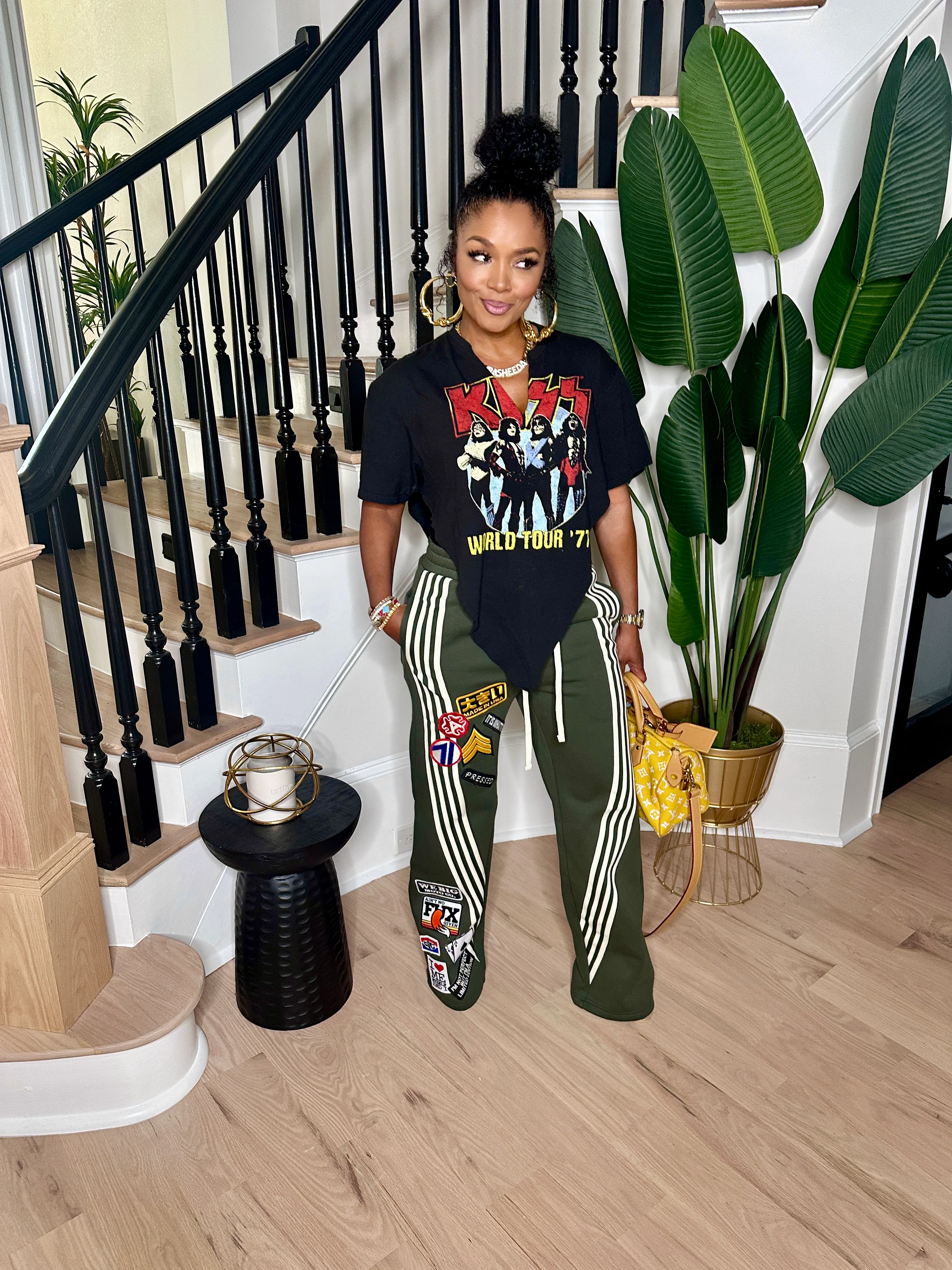 Patch & Lined Sweats - Image 6