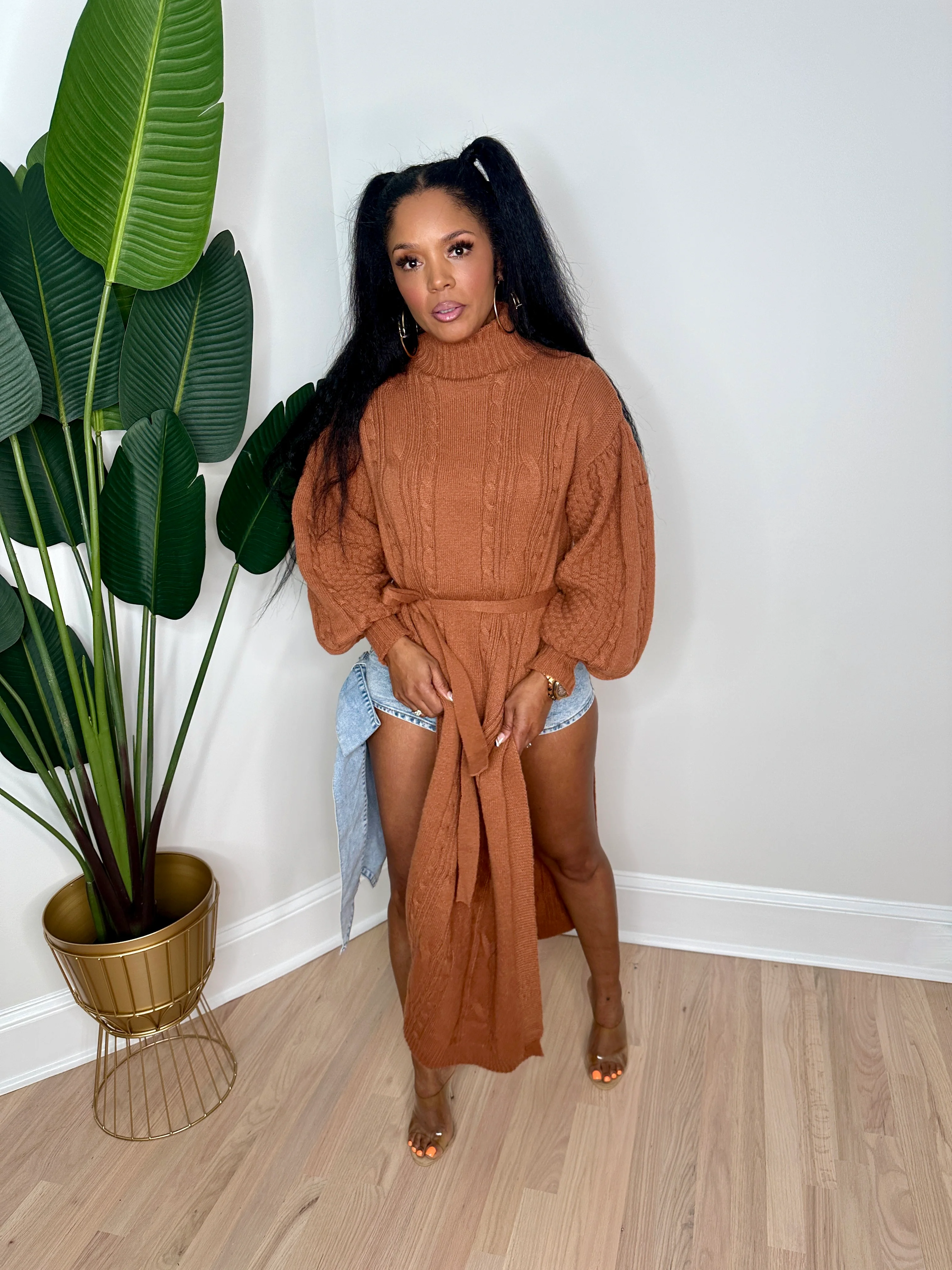 Puff Sleeve Tunic Top - Image 7