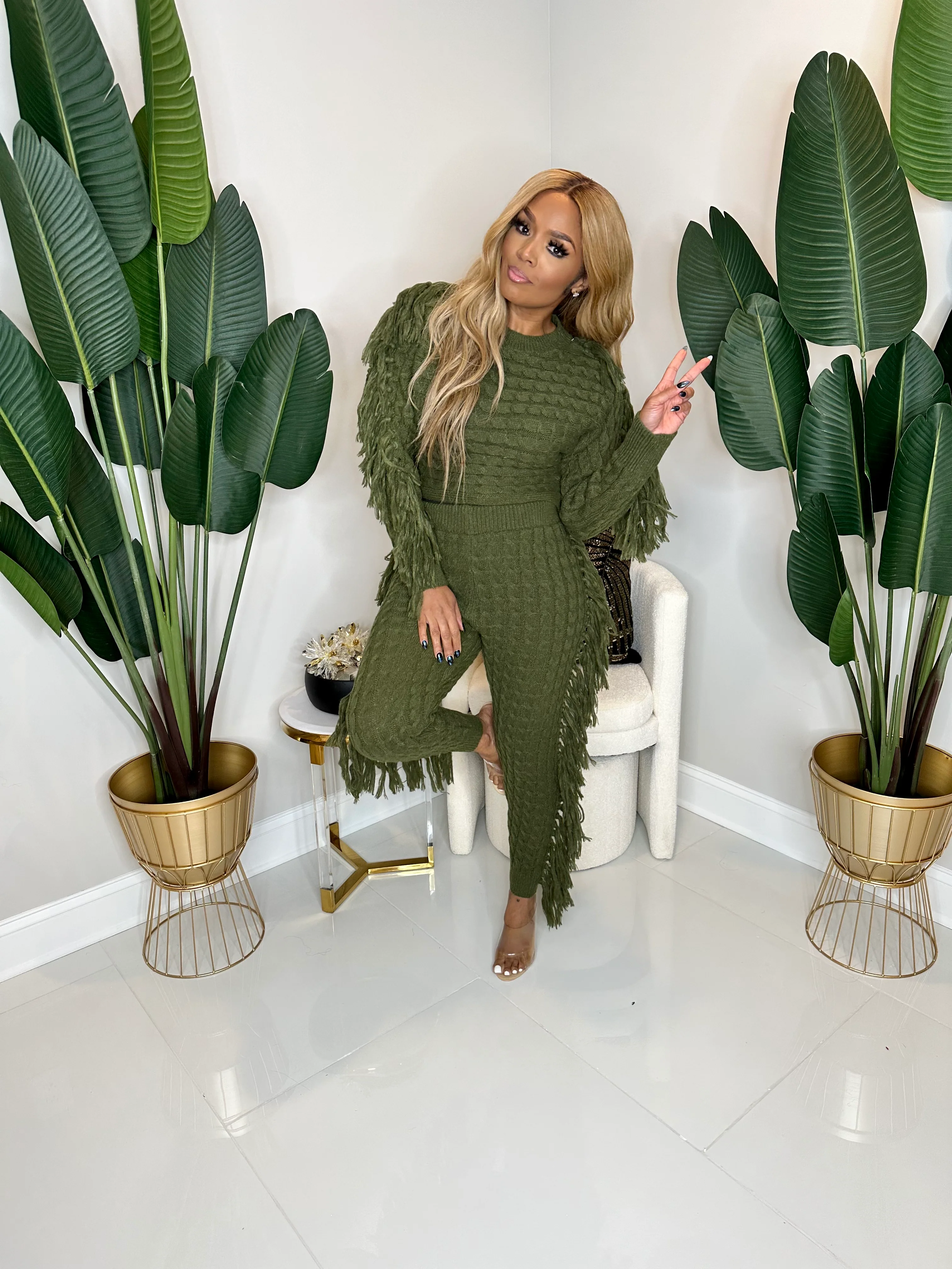 Shimmy Sweater Set - Image 3