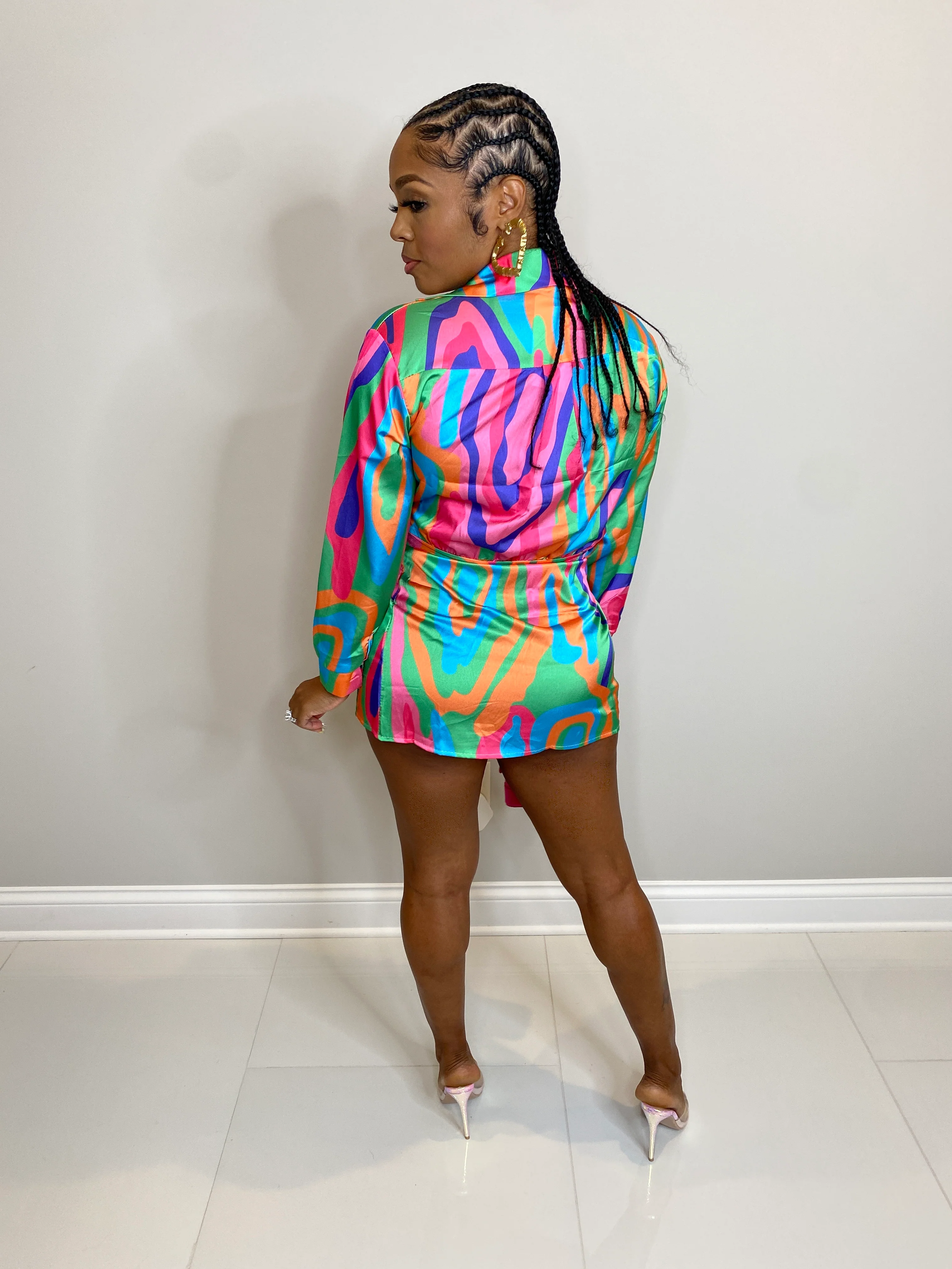 The Glow & Print Dress - Image 6